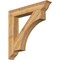 Ekena Millwork Westlake Traditional Rough Sawn Bracket, Western Red Cedar, 6"W x 40"D x 40"H BKT06X40X40WTL01RWR - alternate 1